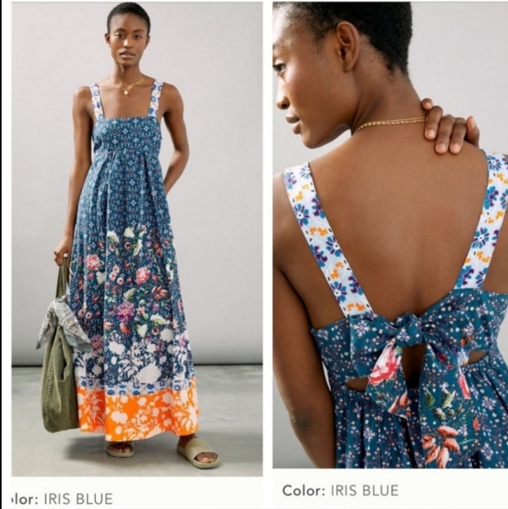 Anthropologie Maeve Madison Maxi Dress